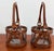 Horse Harness Hurricane Lamps Candleholders - Pair For Sale In Savannah - Image 6 of 11
