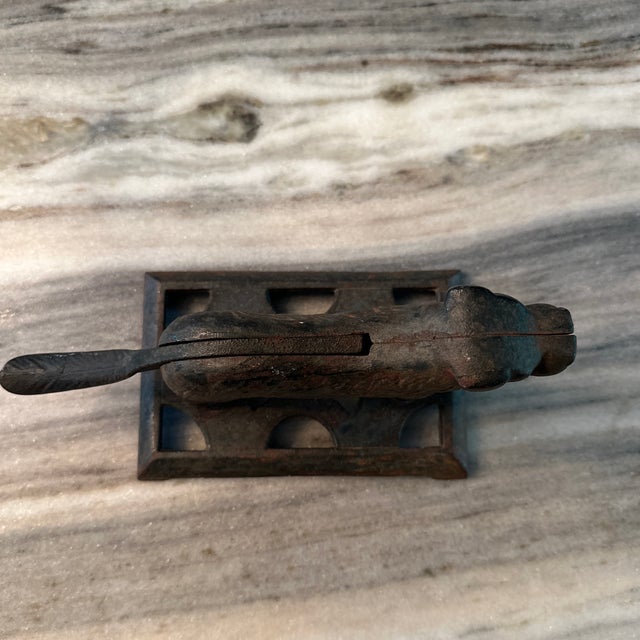 Bradley Hubbard Bradley & Hubbard Cast Iron Dog Nutcracker For Sale - Image 4 of 7