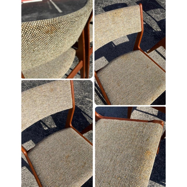 Mid Century Danish Teak Dining Set W/ 2 Butterfly Leaves & 8 Chairs For Sale - Image 14 of 15