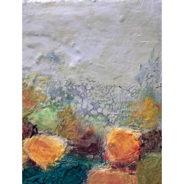 Abstract "Was It Even Real" Original Mixed-Media Abstract on Panel by Zac Woodiel For Sale - Image 3 of 10