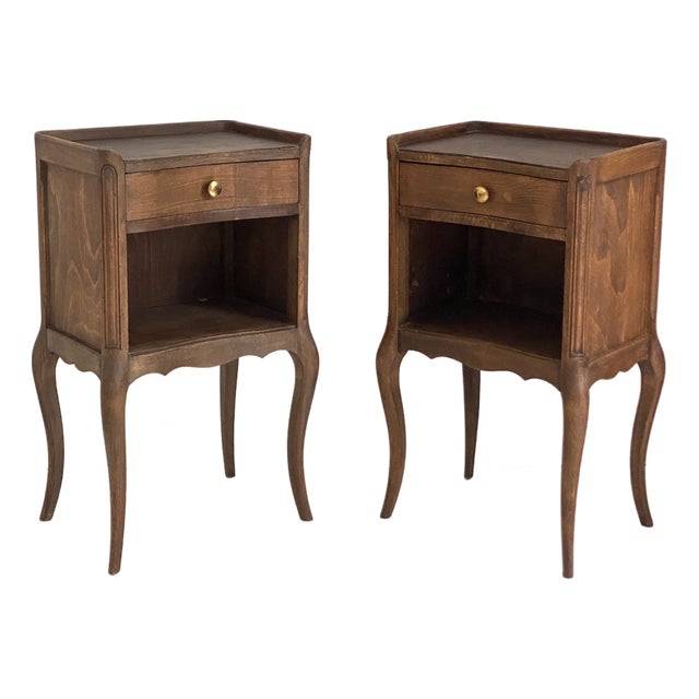 Art Nouveau Bedside Tables, 1890s, Set of 2 For Sale