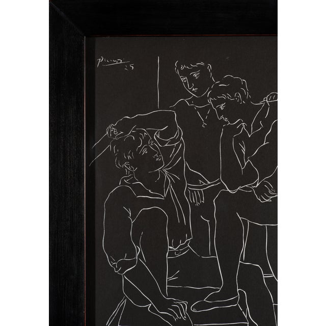 Picasso Reproduction Black & White Prints - S/4 For Sale - Image 4 of 6