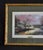 Traditional Thomas Kinkade Morning Dogwood Framed Matted Art Print Vintage Garden Gazebo For Sale - Image 3 of 15