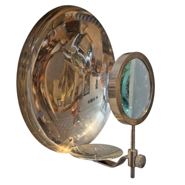 19th Century American Parabolic Magnifying Medical Candle Sconce For Sale - Image 14 of 18