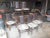 Awesome Designer Log Wood 7 Piece Dining Set For Sale - Image 13 of 13