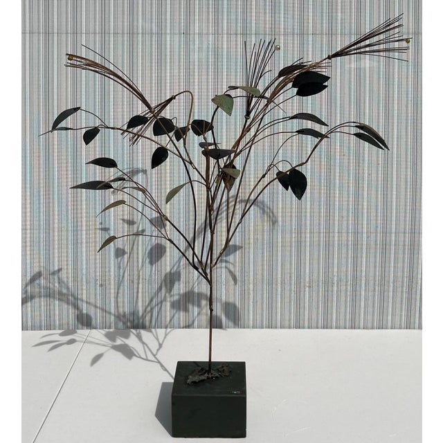 Mixed media sculpture by the infamous duo Curtis Jere. A staple design company from the mid-century modern era. This piece...