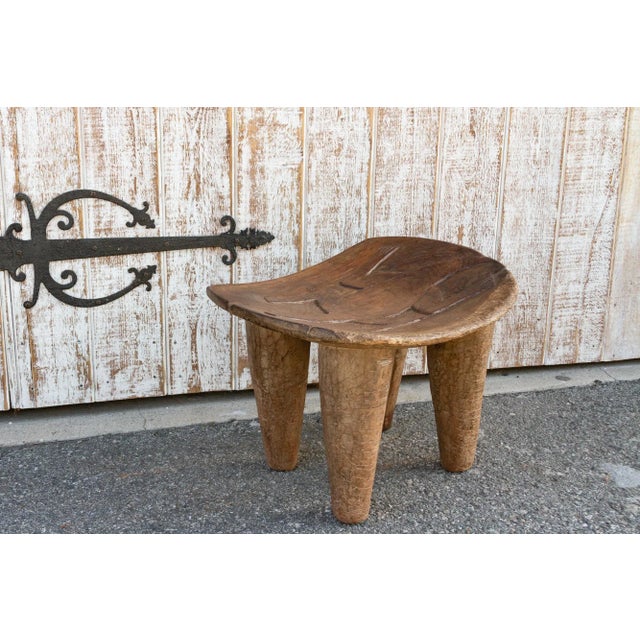 Brown 19th Century Crocodile Top African Senufo Table For Sale - Image 8 of 10