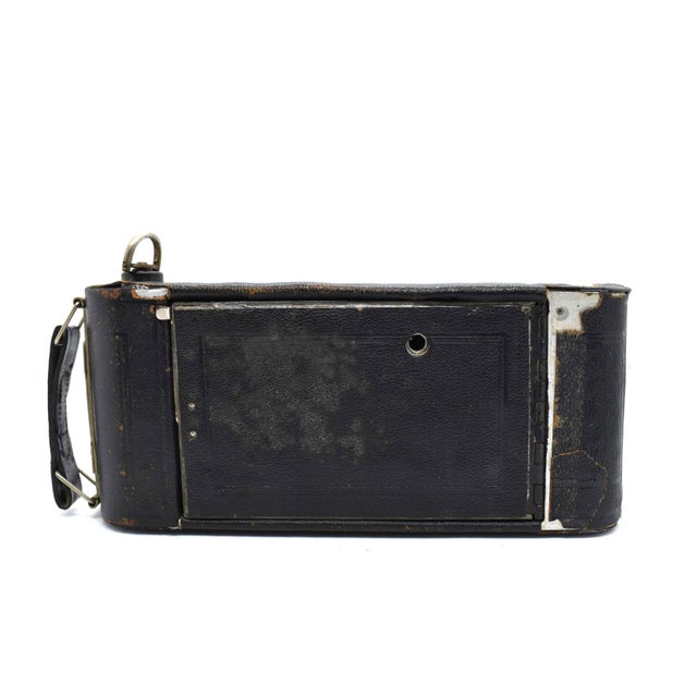 Black Antique 1920's Eastman Kodak No. 1a Pocket Kodak Series II Folding Bellows Camera For Sale - Image 8 of 11