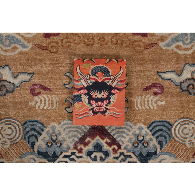 Contemporary Chinese Dragon Pictorial Wool Rug by Rug & Kilim, India For Sale - Image 10 of 10