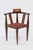 A French mahogany child corner chair with banded inlay from the turn of the century. This exquisite French mahogany corner...