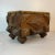 Amber Early 20th Century Folk Art Americana Tramp Art Star Design Ottoman Footstool. For Sale - Image 8 of 12