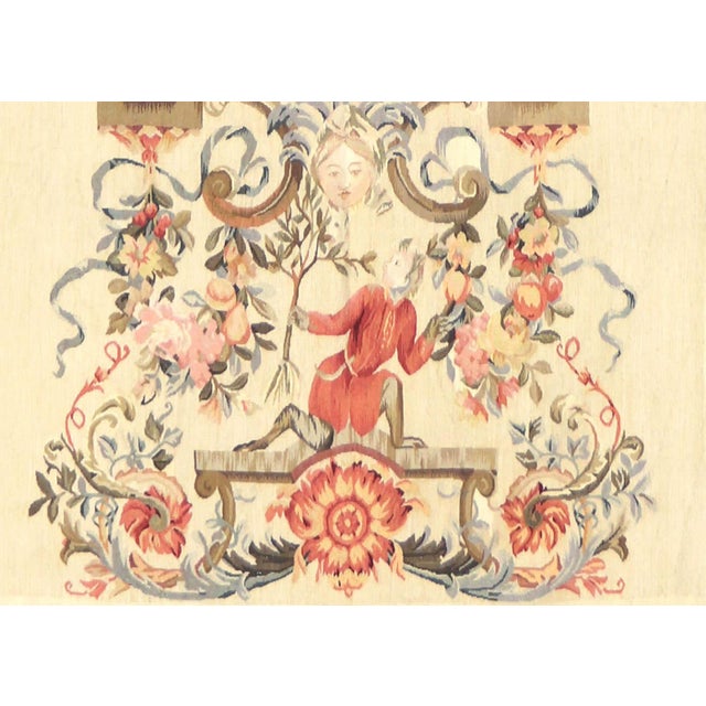 1960s French Aubusson Tapestry For Sale - Image 4 of 6
