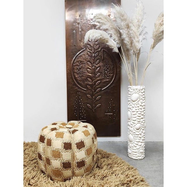 Vintage Tulip Ottoman by Jindrich Halabala, 1930s For Sale - Image 3 of 6