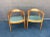 Olive Mid-Century Side Chairs With Mohair Seats - a Pair For Sale - Image 8 of 8