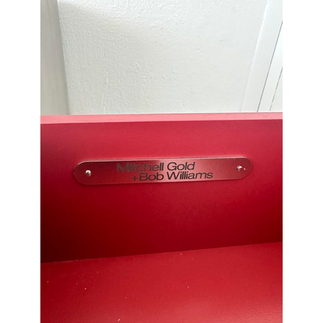 Mitchell Gold Bob Williams Malibu 1 Drawer Side Table For Sale - Image 10 of 10