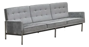 Vintage Florence Knoll Model 2577 Three-Seat Sofa for Knoll Associates