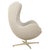 Mid Century Modern Egg Lounge Chair & Ottoman Arne Jacobsen for Fritz Hansen For Sale - Image 17 of 18