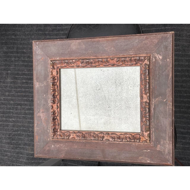1960s Silver Gilt Wall Mirror For Sale - Image 10 of 12