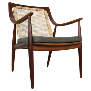 Fd146 Cane Back Easy Chair by Peter Hvidt & Orla Mølgaard-Nielsen, Denmark, 1960