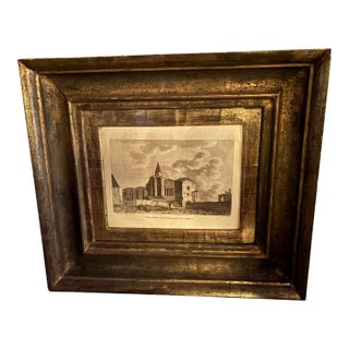 Framed Print "Fratery at Dumfermling Abbey", 18th Century For Sale