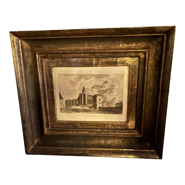 Framed Print "Fratery at Dumfermling Abbey", 18th Century For Sale