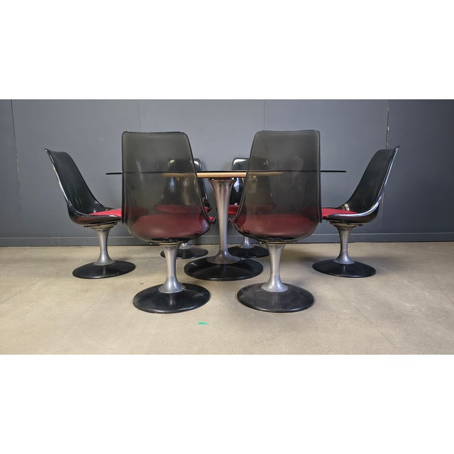 Space Age Dining Set from Chromcraft, 1970s, Set of 7 For Sale - Image 6 of 8