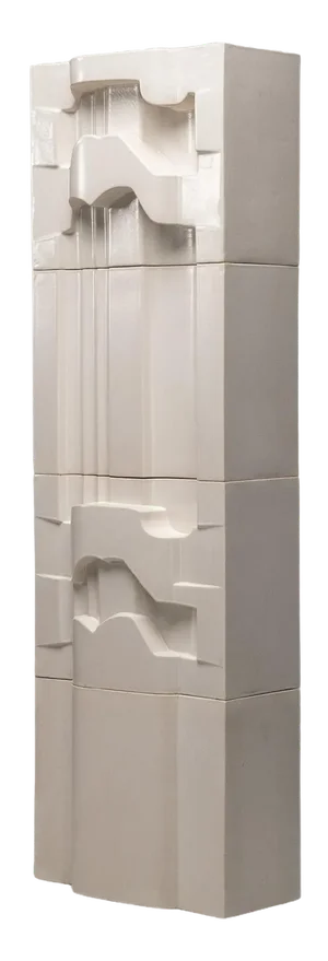Ceramic Sculpture by Nino Caruso, Italy, 1974, Set of 4