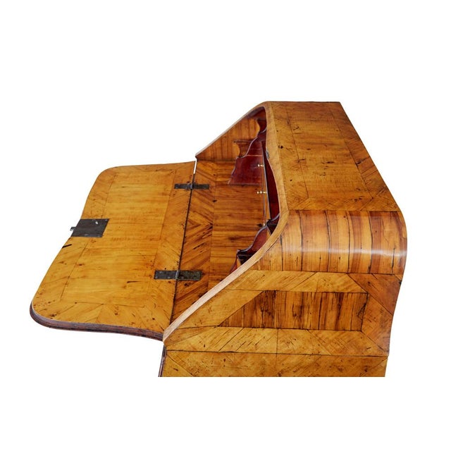 Rococo Yew and Elm Secretary, 1750s For Sale - Image 13 of 17