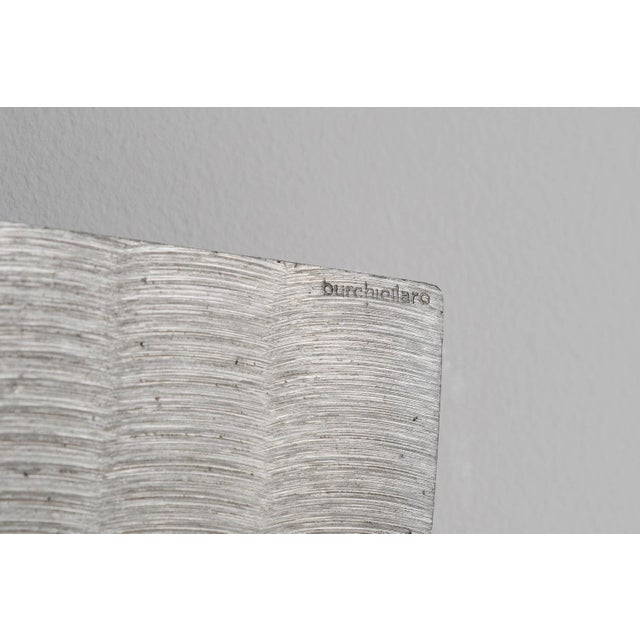 Waved Wall Mirror from Lorenzo Burchiellaro, Italy, 1975 For Sale - Image 10 of 14