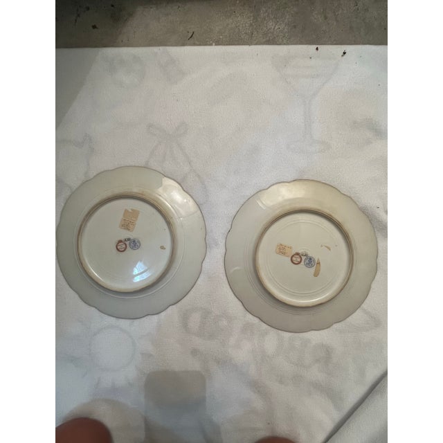 Ceramic Antique Sevres Louis XV Plates For Sale - Image 7 of 9
