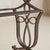 French Art Deco Wrought Iron + Black Fossil Marble Occasional Table, 1940s For Sale In Chicago - Image 6 of 11