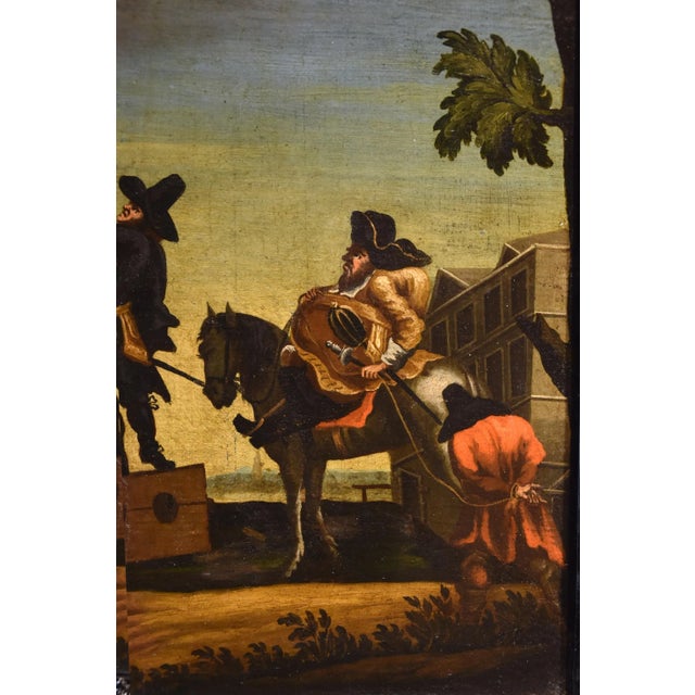 Samuel Butler Hogarth, Hudibras Triomphante, 1700s, Oil on Canvas For Sale - Image 11 of 13