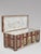 Brown Antique Oak Painted Country Box, 1840 For Sale - Image 8 of 9
