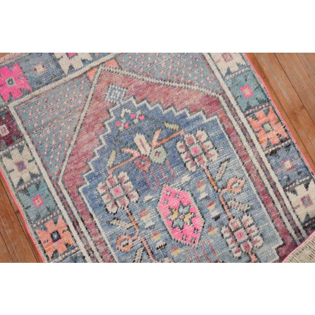 A mid-20th-century Turkish Anatolian Throw Rug Details rug no. r5278 size 2' 7" x 3' 11" (79 x 119 cm)