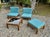 Rattan Living Room Set attributed to Alberto Smania, 1970s, Set of 4 For Sale - Image 12 of 12
