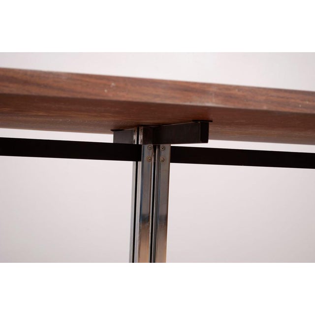 Mid 20th Century 1970s Monolithic Modern Dining Table For Sale - Image 5 of 7