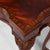 Brown Maitland Smith Chippendale Style Carved Mahogany Game Table With Claw Feet For Sale - Image 8 of 17