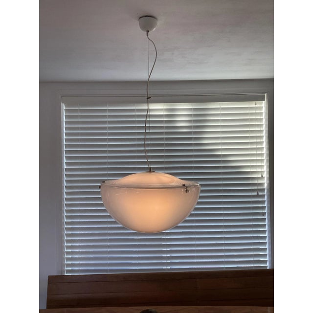 Large Italian Pendant Lamp by Ill, 1960s For Sale - Image 9 of 11