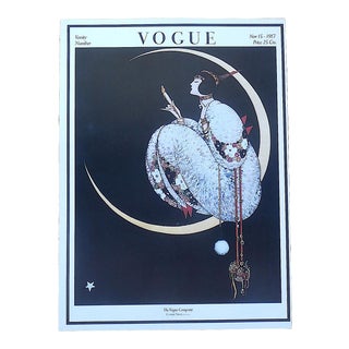 Vintage Poster Lithograph-Vogue-11" X 15" For Sale