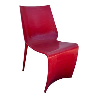 1990s Red Smart Chair by Claudio Dondoli & Marco Pocci for Pedrali Design For Sale