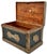 Outstanding Mid 1800s Smaller Size Antique New England Seaboard Pine Carpenters Tool Chest With Great Original Paint - 12 X 13 X 22 Inches For Sale - Image 15 of 18