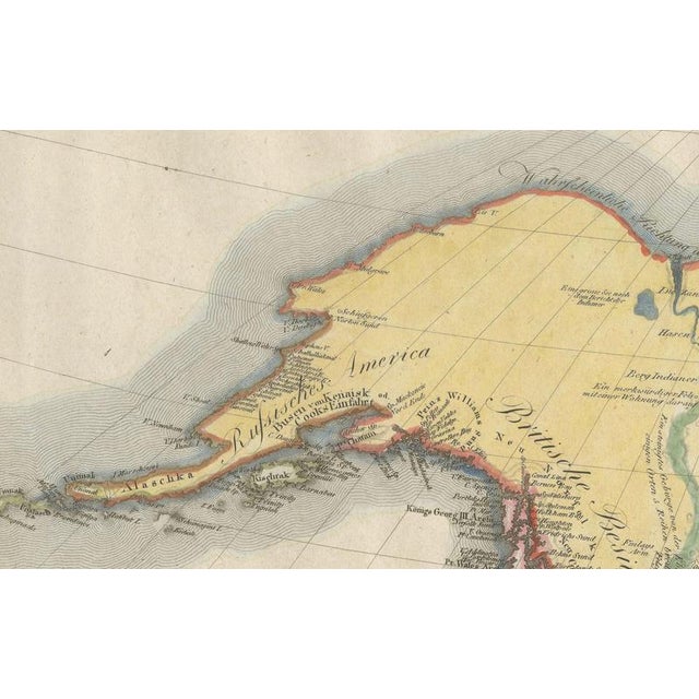 Copper Large Antique Map of North America, 1806 For Sale - Image 8 of 13