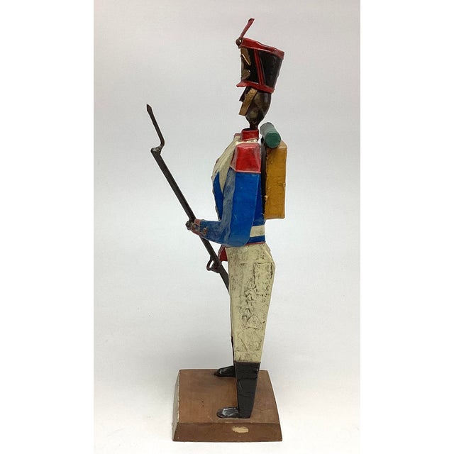 Vintage Folk Art Soldier by Manuel Felguérez For Sale - Image 4 of 7