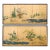 Pair of Japanese Meiji Screens Blossoms of Spring, Summer and Autumn For Sale