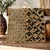 Bring the timeless artistry of Central Africa into your home with this authentic vintage Shoowa Kuba cloth, handwoven from...