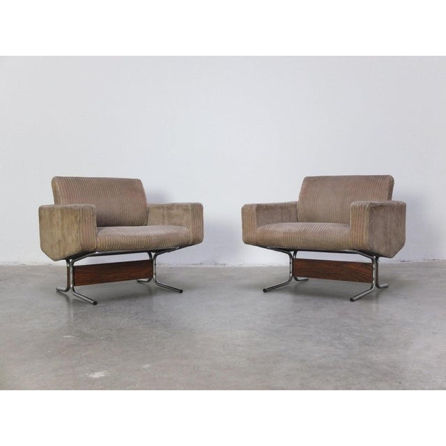 Caracas Lounge Chairs by Pierre Guariche for Meurop, 1967, Set of 2 For Sale - Image 12 of 18