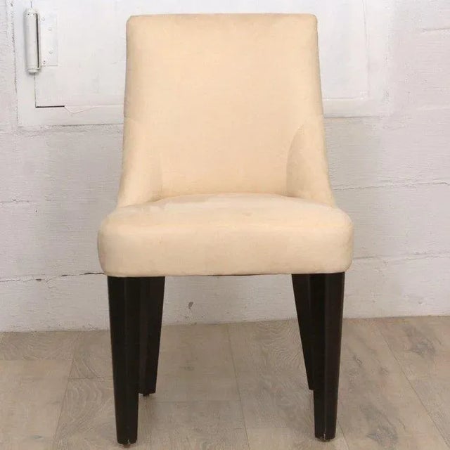 Contemporary Pair of O. Henry Custom Modern Dining Chairs For Sale - Image 3 of 9