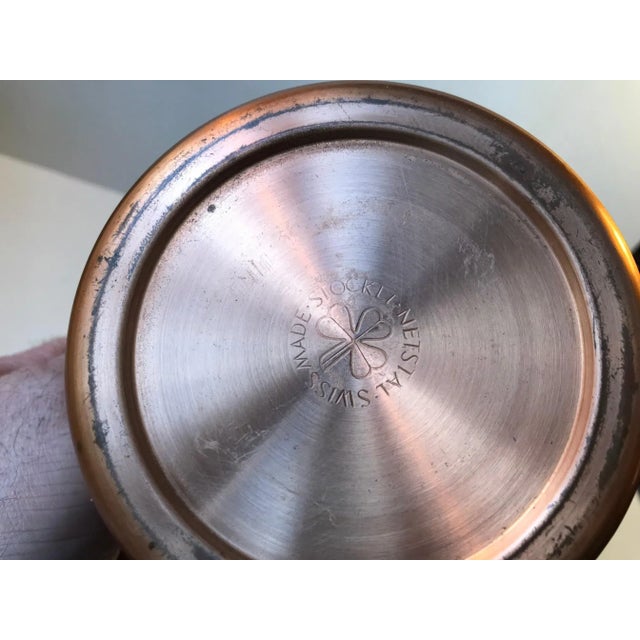 Mid-Century Modern Painted Glass Vase by Paolo Cupparoni for Curvet, 1970s For Sale - Image 3 of 8