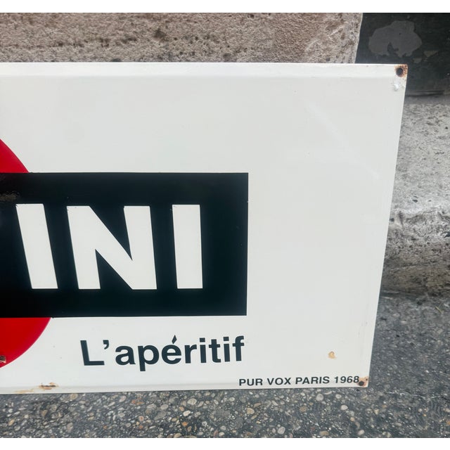 1960s Vintage Martini Sign, 1960s For Sale - Image 5 of 6