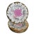 Set of Eight Pink Splash Luster Salad/Dessert Plates For Sale